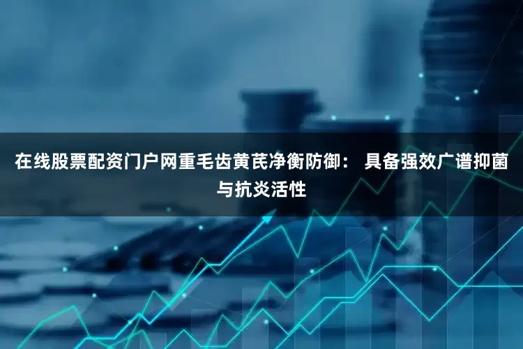 在线股票配资门户网重毛齿黄芪净衡防御： 具备强效广谱抑菌与抗炎活性